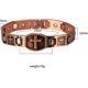 thumbnail image 2 of Bronze bracelet Retro magnet bracelet bracelet cross men's bronze bracelet accessories, 2 of 4
