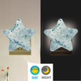 thumbnail image 4 of Star Night Light Auto On/Off Plug-in Wall Light with Light Sensor Warm White LED for Home Party Delicate Dragonflies Pattern, 4 of 6