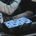thumbnail image 3 of Yuyamidu Blue Hibiscus Auto Center Console Arm Rest Pad Flower Car Armrest Covers Protector Accessories Non-Slip Center Console Cushion Pad for SUV Sedan Truck, 3 of 7