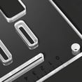 thumbnail image 6 of Router Table Insert Plate Router Templates Woodworking Bench Router Flip Plate Adjustable Trimming Machine Flip Plate,1 x Router Table Insert Plate,Transparent, 6 of 6