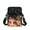 Mushroom Floral Theme, variant on FUIALDOLG Crossbody Bags Tropical Sunset Print Crossbody Purse for Daily, Lightweight Stretch Polyester with Pockets for Women