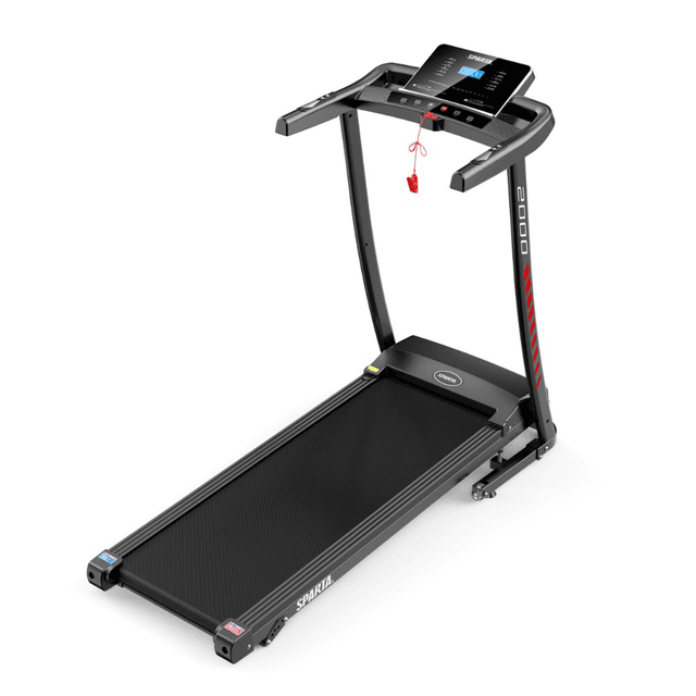 Caminadora Eléctrica Plegable SPARTA 1.5 HP negro