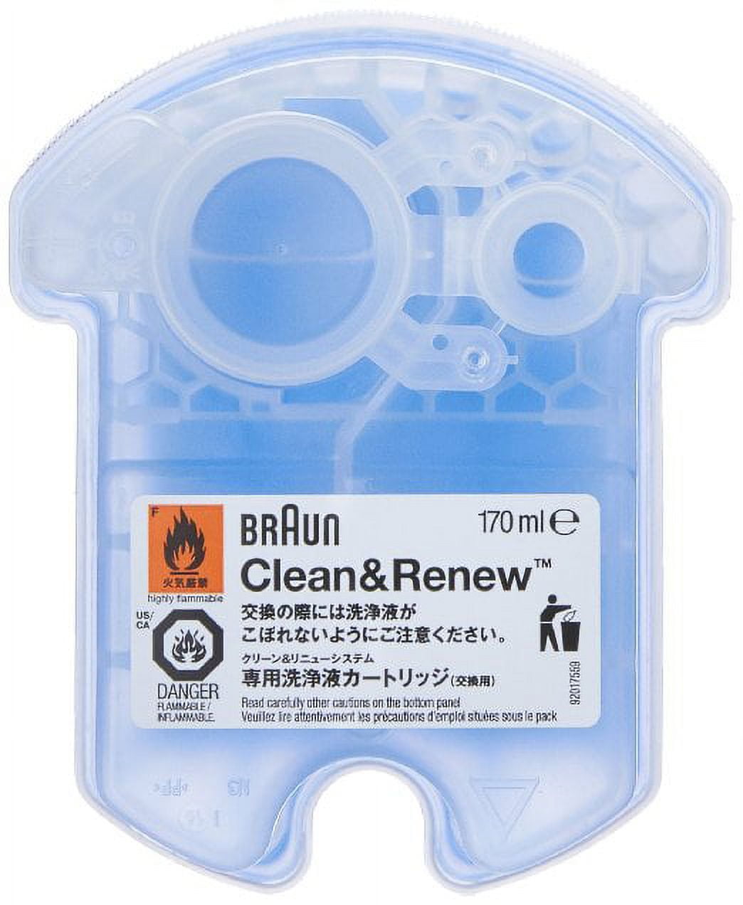 Braun Clean & Renew Frustration Free Refill Cartridges CCR 4 : :  Health & Personal Care