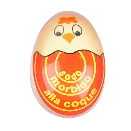 

50pcs Egg Timer Resin Boiled Egg Cooker Color Changing Cooking Temperature Observer Kitchen Tool Orange 1007