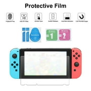 TSV Carrying Case Fit for Nintendo Switch, 14-in-1 Accessories Bundle with Protective Travel Pouch, Clear Cover Case, Screen Protector, Thumb Grips Caps