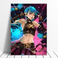thumbnail image 2 of Cuadro Decorativo Jinx Artistico Canvas Listo Para Colgar 40x60cm Jungle Art Impresion Tela Arte, 2 of 6