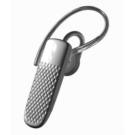 In Ear Mono Wireless Earpieces with Mic and Music for Motorola Defy (2021),E30, G Pure, Moto E40, G60, E20, G50 5G, Edge (2021), Edge 20 Fusion, Moto G60S,G10 (Silver)