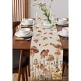 thumbnail image 4 of Boanket Fall Mushroom Table Runner - 72 Inch Long, Kitchen Dining Table Runner Dresser Scarves, Watercolor Maple Leaf Farmhouse Farmhouse Home Decor for Coffee Table Wedding Party Banquet, 4 of 8