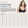 thumbnail image 3 of Dominique Marlena Seamless Shaping Bra #7500 – Full Figure Comfort Bra with Lift Assist Cups -Lingerie for Women, 3 of 6