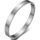 thumbnail image 1 of Classic Stainless Steel Bangle Bracelet for Men for Women, 1 of 5