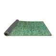 thumbnail image 2 of Ahgly Company Indoor Rectangle Abstract Turquoise Blue Modern Area Rugs, 4' x 6', 2 of 4