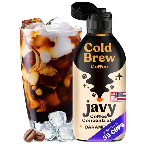 Javy Coffee Caramel Concentrate Liquid, Instant Iced & Hot Brewed