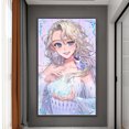 thumbnail image 3 of Hilo Algodón Ecológico Bordado 11CT Punto Cruz Princesa Elsa 40x65cm, 3 of 9