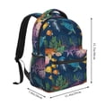 thumbnail image 2 of Pofeuu Undersea Animals Print Backpack for Men and Women - Basic Bookbag Casual Daypack Backpacks for College Work Travel-One Size, 2 of 5