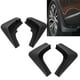 thumbnail image 1 of Guardabarros de rueda, guardabarros de goma negra para coche, protectores contra salpicaduras para coche, guardabarros para coche de primera línea, 1 of 9