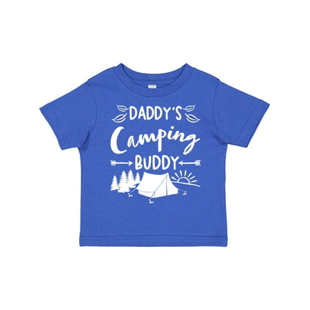 

Inktastic Daddys Camping Buddy Gift Toddler Boy or Toddler Girl T-Shirt