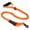 Orange, variant on Reflective Dog Leash Shock Absorbing with Comfortable Padded Handle and Traffic Handle Suitable-orange