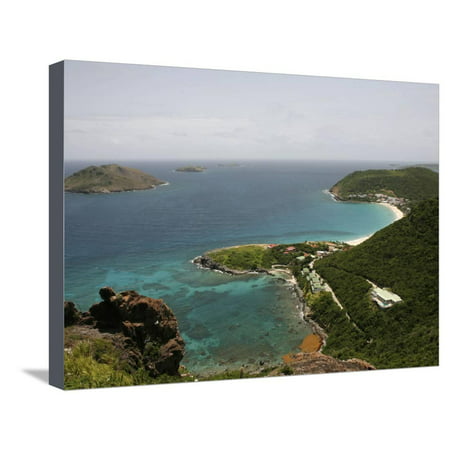 St. Barth Island (St. Barthelemy), West Indies, Caribbean, France, Central America Stretched Canvas Print Wall Art By