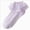 Purple * Socks, variant on Ruffle Ankle Socks Kids Cotton Double Lace Turn Cuff Sock for Girls Cute Frilly Dress Socks for 1-16 Years Little Girls Socks Size 7-9 Years