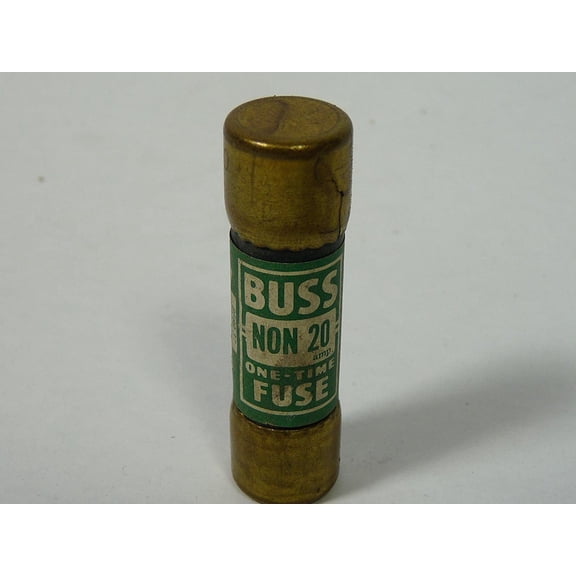 Bussmann NON-20, 20 Amp 250V Cartridge Fuse