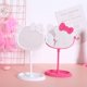 thumbnail image 2 of Gran venta de espejo de maquillaje KT Kawaii con cabeza de gato, espejo giratorio multifuncional de doble cara, espejo cosmético con lazo rosa, 2 of 4