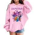 thumbnail image 7 of Girls Hoodies & Sweatshirts 's Hoodie Long Sleeve Soft Sweatshirt Graphic Hoody Cute Pullovers Top Clothes Pink,160, 7 of 7