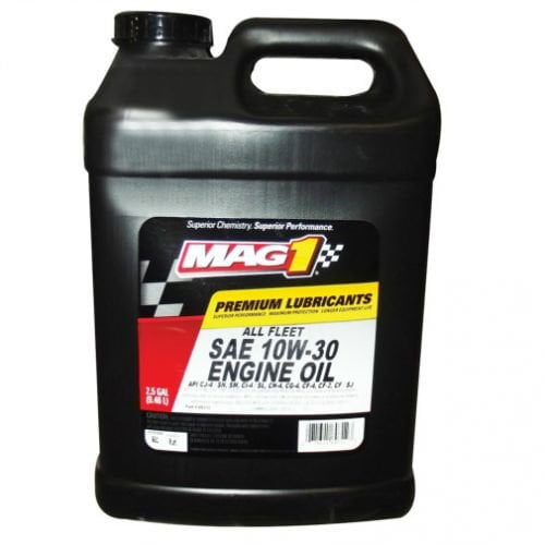 MAG 1, All Fleet, CI4/SL Diesel Motor Oil, 10W30, 2.5 Gallons