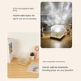 thumbnail image 5 of Aurora Northern Lights Lamp,Wave-Cube Lamp, Projector,16 Color Water Wave Effect Lights for Bedroom-B, 5 of 5