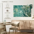 thumbnail image 5 of Elephant Stock Blue Birch Ii Wall Art - Horizontal Canvas Wall Art - Living Room Wall Decor - Floral And Botanical Canvas - Teal And Orange Decor By Julia Purinton - 48" x 32", 5 of 8