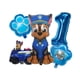 thumbnail image 2 of Juego de globos digitales con decoración de cumpleaños de la patrulla canina de dibujos animados, 5 uds., Chase Marshall Skye, bola de aluminio, suministros para fiestas infantiles, juguete, 2 of 5
