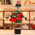thumbnail image 1 of Funda para botella de vino Bolsas Decoración Fiesta en casa Papá Noel Navidad Wmkox8yii gf9727, 1 of 3