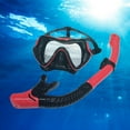 swimming pool Diving Goggles Snorkeling Two Breathing Tube Suit Men's