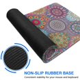 thumbnail image 6 of Add a Touch of Elegance: Non-Slip Mandala Design Mouse Mat - Stitched Edge, Waterproof, Perfect for Women & Office Use (31.5x11.8 Inch), 6 of 7