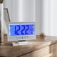 thumbnail image 1 of Reloj despertador electrónico de gran pantalla, Control de voz inteligente, Luz nocturna, Alarma de fecha, 1 of 6