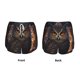 thumbnail image 3 of Balery Classical Style Brown Owl Pantalones cortos deportivos para mujer con forro y dos bolsillos, elásticos, para entrenamiento, gimnasio, yoga-XX-Large, 3 of 7