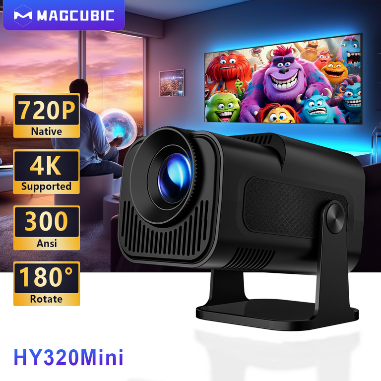 Magcubic HY320 Mini Newly Native 720P Android 11 4K Magcubic HY320 Mini Newly Native 720P Android 11 4K