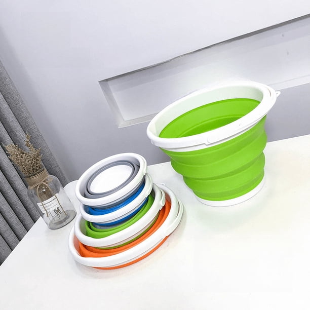 Cubo plegable para exteriores, cubo para limpieza de cocina y baño, cubo telescópico para lavado de autos, cubo para pesca, cubo para lavado de bolígrafos, cubo plegable