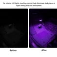 thumbnail image 3 of Yeacher Car Wireless LED Light Interior Ambient Lamp Touching Control Night Lights Auto Roof Ceiling, 3 of 8