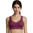 thumbnail image 1 of Hanes Soutien-Gorge Invisible Embrace Comfort Flex Fit Sans Armature pour Femmes, 2TG, Rouge Galactique, 1 of 2