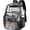 Black, variant on Clear Backpack Heavy Duty Transparent Bag 17" See Through BookBag for Women Men Adults Work Festival Sports Travel