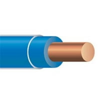 Southwire THHN Building Wire, Copper, 12 AWG, 1C, Blue, Solid, 500 ft 11590701