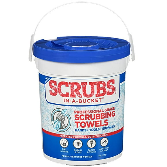 Scrubs in A Bucket - 72 Count
