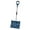 Ice Blue, variant on EMSCO Bigfoot Northern Lites Plus 18" Snodozer Combination Snow Shovel - Lightweight Aluminum Handle - Reinforced Poly Resin Blade