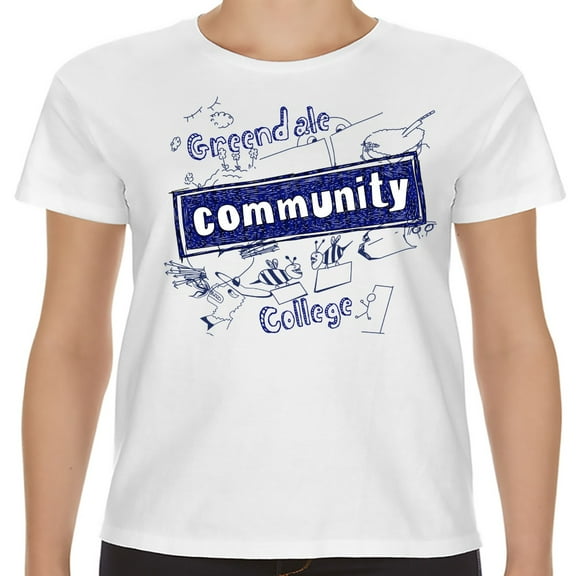 Greendale Community College White Unisex Shirt-Unisex Large