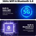 thumbnail image 3 of 2-in-1 Wireless CarPlay Adapter for iPhone ＆ Wireless Android auto Adapter,2026 Upgrade mini CarPlay,Fast Auto-Connect,Plug & Play, Apple Car Play, 3 of 9