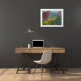 thumbnail image 3 of Schmidt, Jane 32x25 White Modern Wood Framed Museum Art Print Titled - Color Field No. 72, 3 of 4