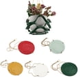thumbnail image 3 of Coofit Plant Hanger Faux Leather: Long Rope Indoor Hanging Planter Hanging Plant Holder, 3 of 10