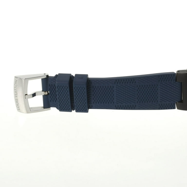Louis Vuitton Mens Watch! Navy blue tambour diver! Mint condition!  Available now