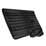 Logitech MX900 Wireless Keyboard & Mouse Combo, Black