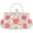 White, variant on Women's Floral Beaded Embroidered Clutch Purse with Sequins and Detachable Chain - Elegant Evening Bag for Wedding Party
